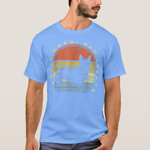 Mannen beste Corgi Pap Kapper Gifts Hondenliefhebb T-shirt