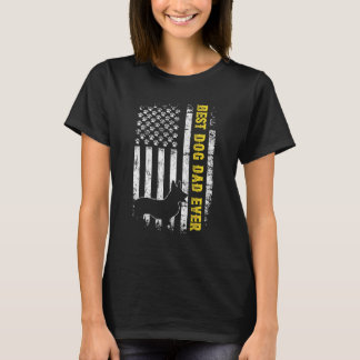 Mannen Beste Corgi-Vader Ooit Vlag Hond Vaderdag T-shirt