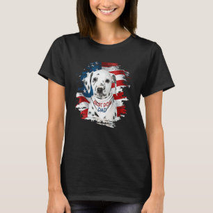 Mannen beste dalmatische vader ooit Amerikaanse vl T-shirt