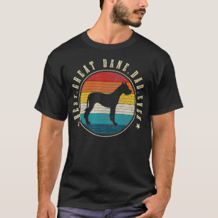 Mannen beste deen pap ooit grappigte hond  gr t-shirt