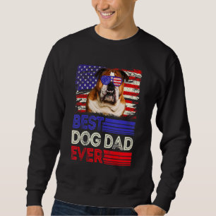Mannen beste Engelse Bulldog Pap Oost-Amerikaanse Trui