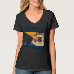 Mannen beste Franse bulldog vader ooit hond vader  T-shirt