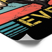 Mannen beste fret pap ooit vaderdag Dier Poster (Hoek)