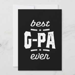 Mannen beste G-Pa-server-cadeau Bedankkaart