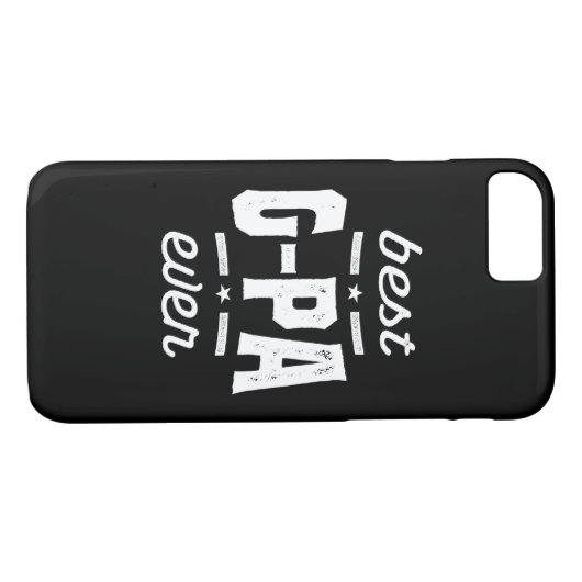 Mannen beste G-Pa-server-cadeau Case-Mate iPhone Case (Achterkant (Horizontaal))