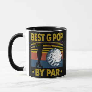 Mannen beste G-Pop door Par Funny Disk Golf Gift v Mok