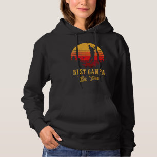 Mannen beste gampa van Par Vaderdag Golf Golfing Hoodie