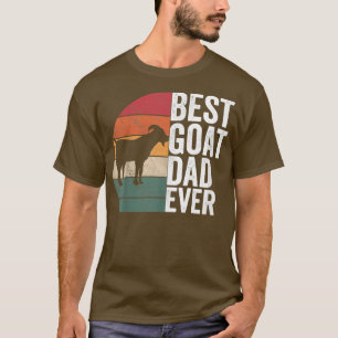 Mannen beste geit pap geit apparel boer t-shirt