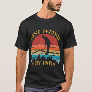Mannen beste gierij door Par Vaderdag Golf Lover T-shirt