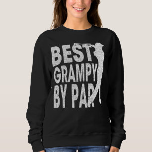Mannen Beste Grampy Door Par  Pro Golfer Vader Trui