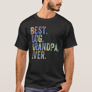 Mannen beste hond opa op opa Vaderdag Do T-shirt