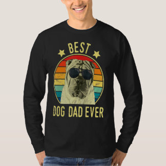 Mannen beste hond vader ooit Chinese Shar Pei vade T-shirt