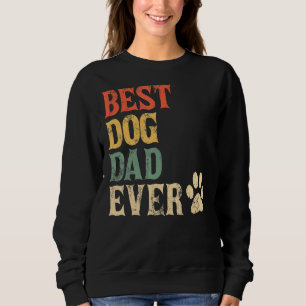 Mannen beste hond vader ooit hond papa Retro D Trui
