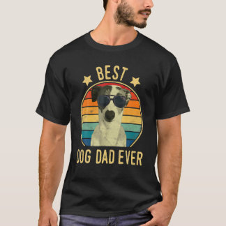 Mannen Beste hond Vader ooit Italiaans kruifar Dag T-shirt