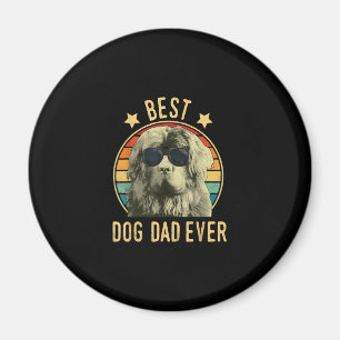 Mannen beste hond vader ooit Newfoundland feestdag Magneet