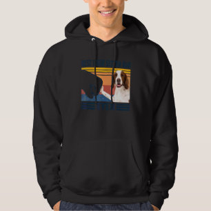 Mannen beste Ierse roodbruine zetter pap ooit hond Hoodie