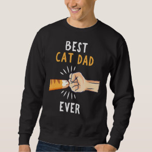 Mannen beste kat pap ooit boeiende bop trui