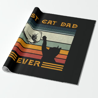Mannen beste kat pap ooit cadeaupapier