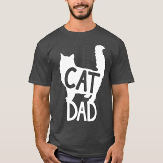 Mannen beste kat papa vaderdag Mannen Kat Papa Pap T-shirt