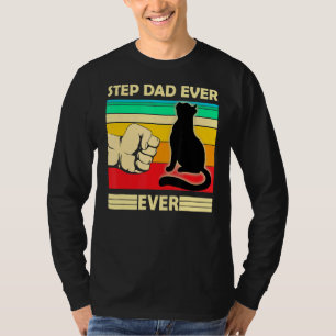 Mannen beste kat Stap pa ooit gebompte kat T-shirt