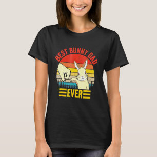 Mannen beste konijntje vader ooit konijn vader da t-shirt