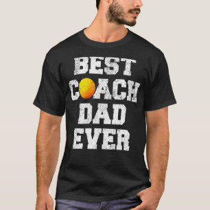 Mannen Beste Lacrosse Coach Pap Fa T-shirt