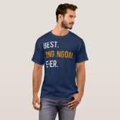 Mannen beste neushoorn ooit Vietnamees grootpa Gif T-shirt (Voorkant volledig)