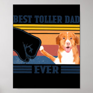 Mannen beste Nova Scotia Duck Tolling Pap Poster