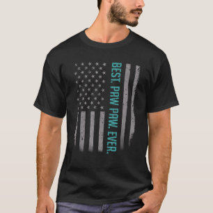 Mannen Beste Opa Ooit Amerikaanse Vlag Voor Vader T-shirt