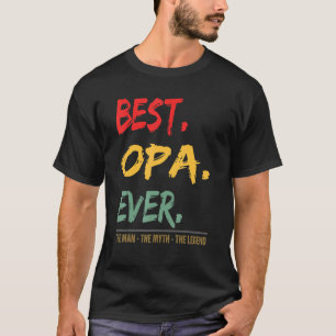 Mannen beste opa ooit het Man The Myth The Legend T-shirt