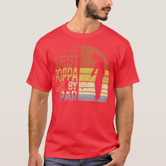 Mannen beste oppa van par Vaderdag Gift Gol T-shirt