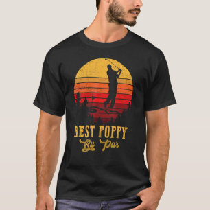 Mannen beste oppepper van Par Vaderdag Golf Golfin T-shirt