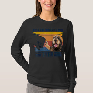Mannen Beste Otterhound Papa Ever Dog Vaderdag T-shirt