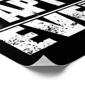 Mannen beste pap ooit Funny Fathers Day Gift Manne Poster (Hoek)