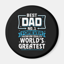 Mannen Beste pap pap 's werelds grootste nr.1 Magneet