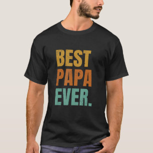 Mannen beste papa ooit grappig duits vader duitsla t-shirt