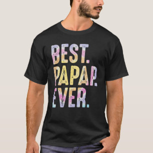 Mannen beste papa ooit van kleinkinderen vaders da t-shirt