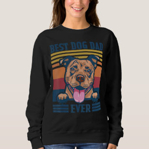 Mannen Beste Pit Bull Pap Ooit Dog Pap Vaderdag Trui