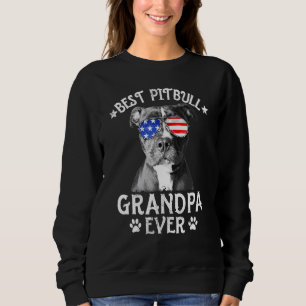 Mannen beste Pitbull opa Ever Dog Dad American Fl Trui