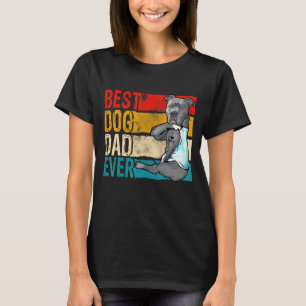 Mannen beste Pitbull vader ooit Amerikaanse vlag h T-shirt