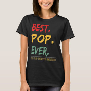 Mannen beste Pop ooit het Man The Myth The Legend T-shirt
