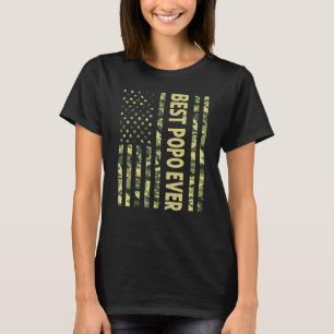 Mannen beste popo ooit Amerikaanse vlag Opa Fath T-shirt