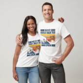 Mannen beste ruwe collie pap koorts Funny Dog Love T-shirt (Unisex)