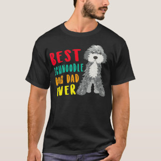 Mannen beste schnoedle hond vader op vaderdag grap t-shirt