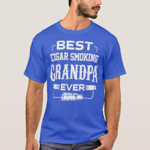 Mannen beste sigaar roken, opa ooit kigars t-shirt