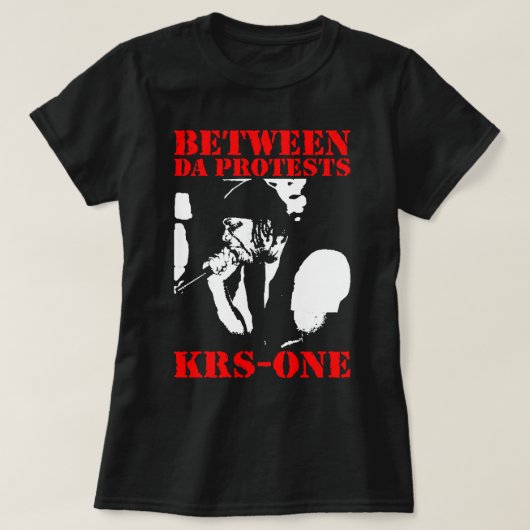 Mannen beste Singer KRS ONE T-shirt (Design voorkant)