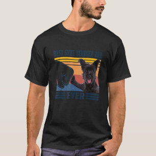 Mannen Beste Skye Terriër Papa Ever Dog Vaderdag T-shirt