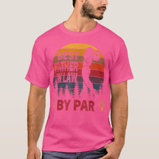 Mannen beste vader in de wet van Par Funny Golf Va T-shirt