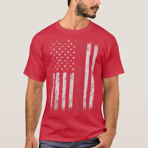 Mannen beste vader ooit met Amerikaanse Vlag Vader T-shirt
