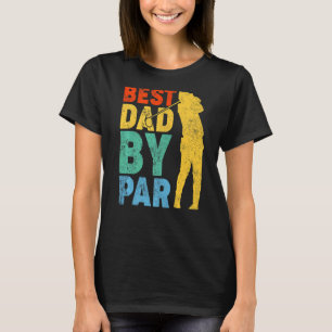 Mannen beste vader van par Golf pa Golfer Fath T-shirt
